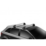 Багажник на гладкий дах Thule Edge Wingbar для Audi A3/S3/RS3 (mkIII)(седан) 2013-2020 (TH 7215-7214-7205-5121)